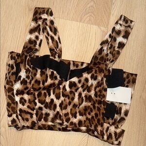 Leopard Print Mini Dress